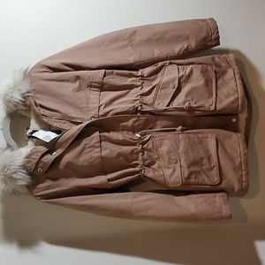 H&M Beige Parka Coat
